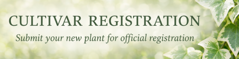 Enregistrement cultivar